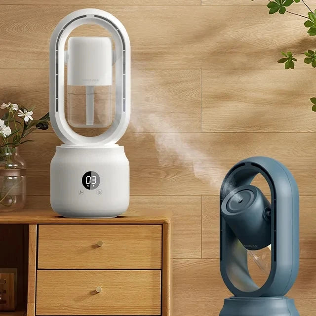 Mini Bladeless Air Cooler Fan with Humidification [slime version]