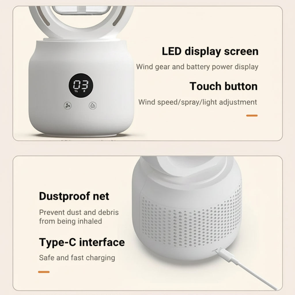 Mini Cold Air Conditioner With Humidification