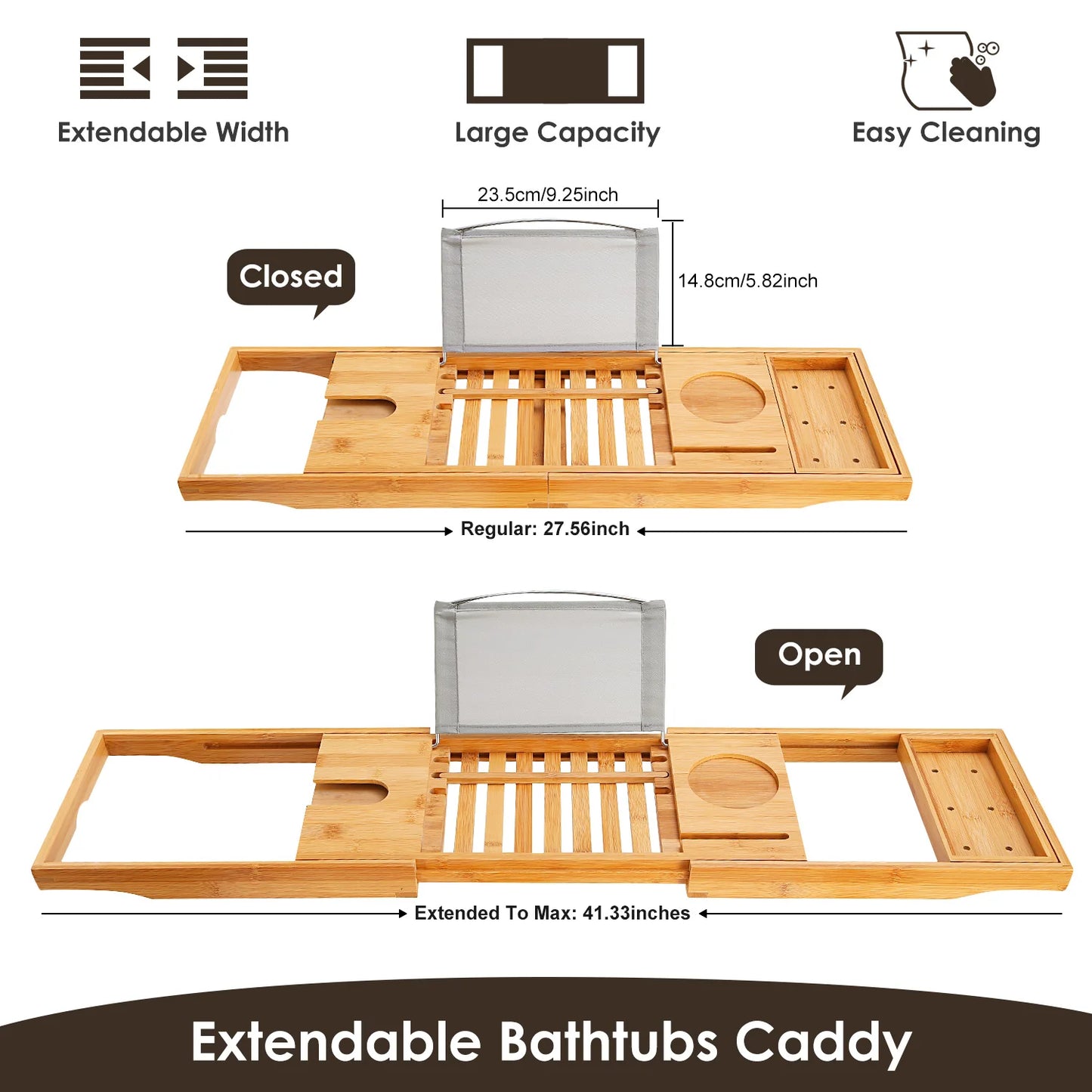 Bathtub Bamboo Table