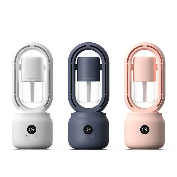 Mini Bladeless Air Cooler Fan with Humidification [slime version]